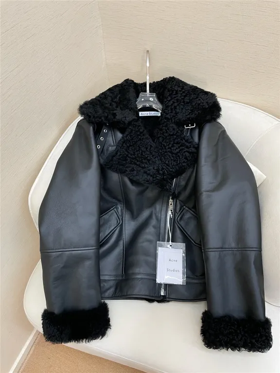 Acne studios shearling coat